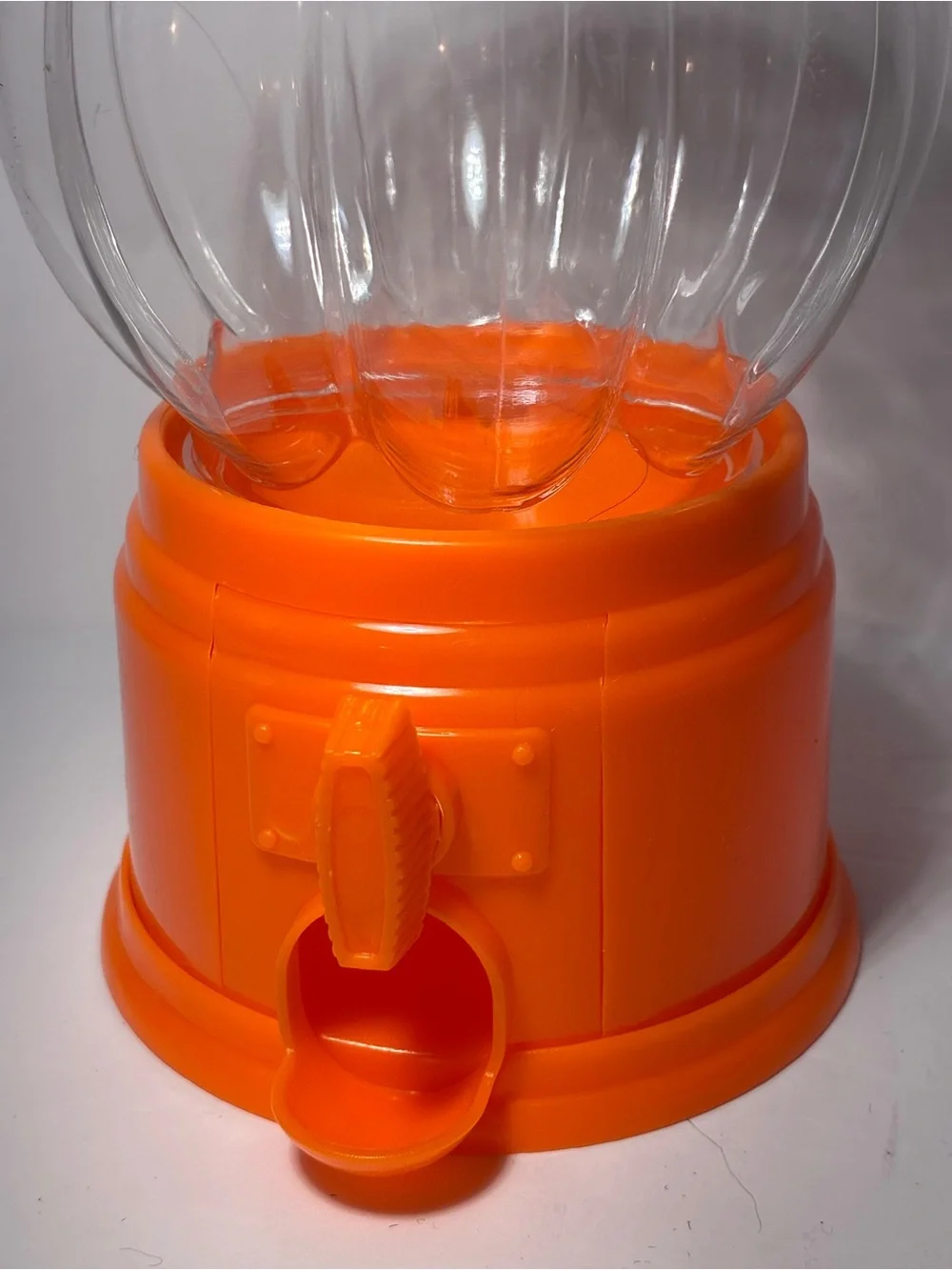 Halloween Pumpkin Candy Dispensers Set of 12 Orange Plastic Gumball Machines Par